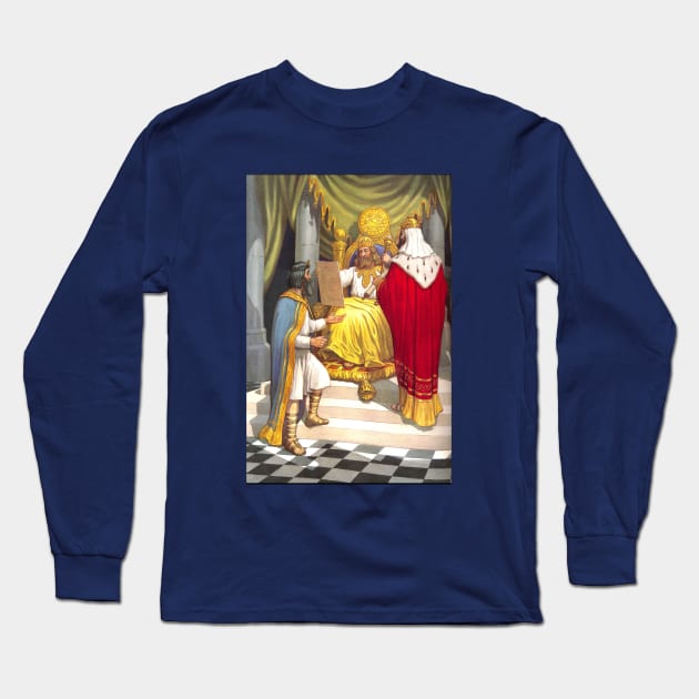 The Three Grand Masters of Freemasonry Long Sleeve T-Shirt by Star Scrunch